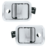 Exterior Door Handle W/1" Lock Cutout For Freightliner Columbia (2003-2011) & Century (2003-2010) - Driver or Passenger Side