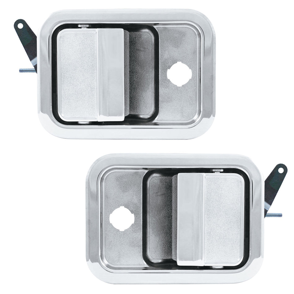 Exterior Door Handle With 7/8" Lock Cutout For 1996-2002 Freightliner Columbia & Century - Driver or Passenger Side