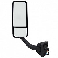 Black or Chrome Mirror Assembly With Heated Mirror For 2008-2017 Freightliner Cascadia - Driver or Passenger Side