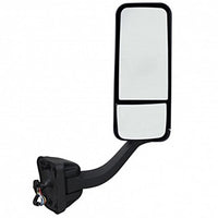 Black or Chrome Mirror Assembly With Heated Mirror For 2008-2017 Freightliner Cascadia - Driver or Passenger Side