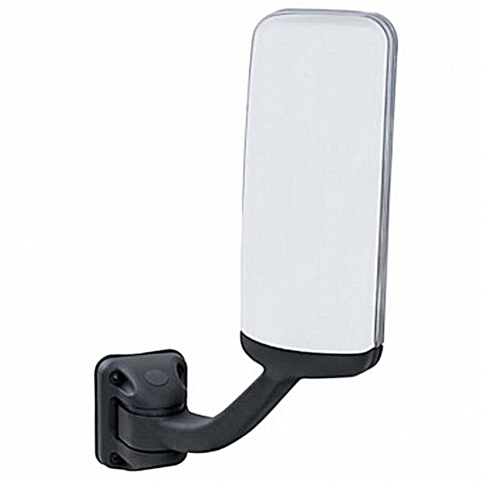 Black or Chrome Mirror Assembly With Heated Mirror For 2008-2017 Freightliner Cascadia - Driver or Passenger Side