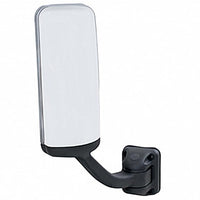 Black or Chrome Mirror Assembly With Heated Mirror For 2008-2017 Freightliner Cascadia - Driver or Passenger Side