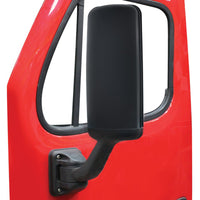 Matte Black Mirror Cover For 2008-2017 Freightliner Cascadia (Driver or Passenger Side)