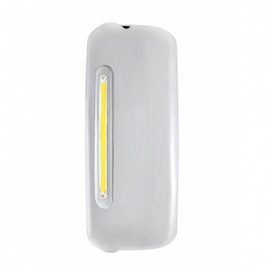 Mirror Cover w/24 Amber LED 12" GloLight For 2005+ Freightliner Century/Columbia - Amber LEDs (Amber or Clear Lens)