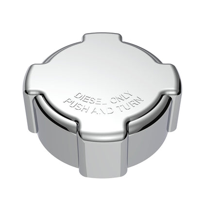 Chrome Plastic Fuel Cap Cover For Freightliner - Non-Locking