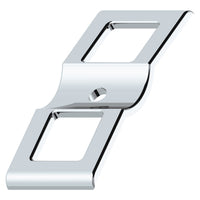 United Pacific - Chrome Plastic Switch Covers - 3 Openings (Sold in Pairs - 2)