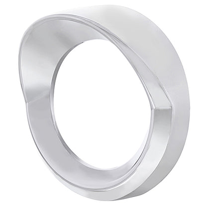 Chrome Small Gauge Bezel With Visor For 2018-2023 Freightliner Cascadia