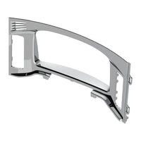 Chrome Plastic Center Dash Instrument Bezel For 2018-2023 Freightliner Cascadia