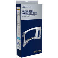 Chrome Plastic Center Dash Instrument Bezel For 2018-2023 Freightliner Cascadia