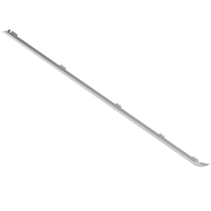 Chrome Plastic Center Dash Lower Panel Edge Trim For 2018-2023 Freightliner Cascadia