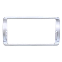 Chrome 4-Switch Dash Panel Trim For 2018-2025 Freightliner Cascadia