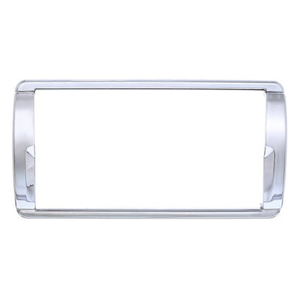 Chrome 4-Switch Dash Panel Trim For 2018-2025 Freightliner Cascadia