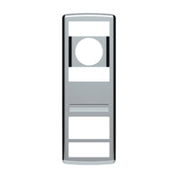 Chrome Door Switch Cover With Power Windows/Mirrors/Door Locks For 2018-2025 Freightliner Cascadia - Driver or Passenger Side