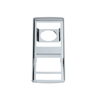 Chrome Door Switch Cover With Power Windows/Mirrors/Door Locks For 2018-2025 Freightliner Cascadia - Driver or Passenger Side