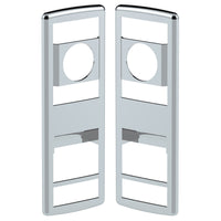 Chrome Door Switch Cover With Power Windows/Mirrors/Door Locks For 2018-2025 Freightliner Cascadia - Driver or Passenger Side