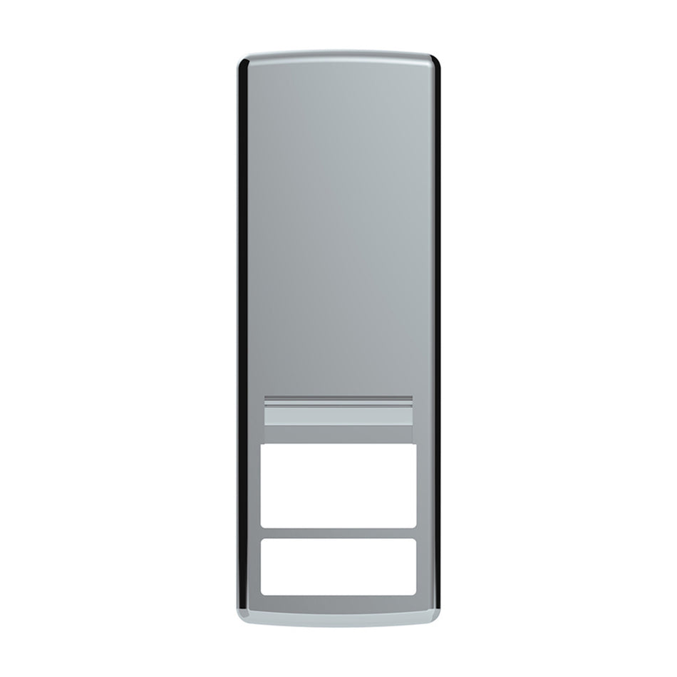 Chrome Door Switch Cover With Power Windows/Door Locks For 2018-2025 Freightliner Cascadia - Passenger