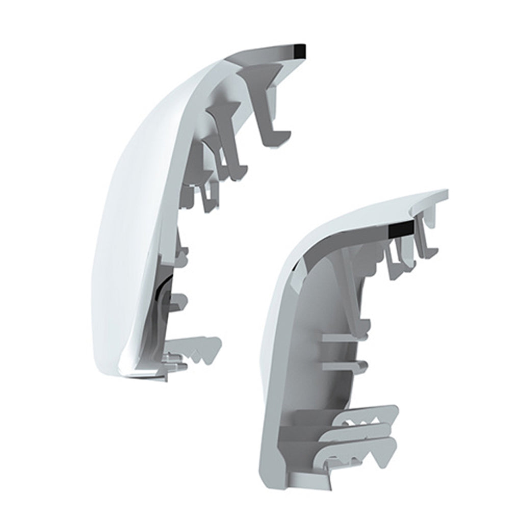 Chrome Plastic Door Grab Handle Covers For 2018-2025 Freightliner Cascadia (Pair)