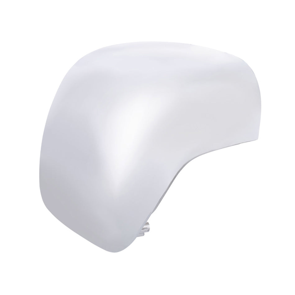 Chrome Plastic Hood Mirror Cover For 2018-2025 Freightliner Cascadia - Driver or Passenger Side