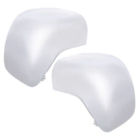 Chrome Plastic Hood Mirror Cover For 2018-2025 Freightliner Cascadia - Driver or Passenger Side