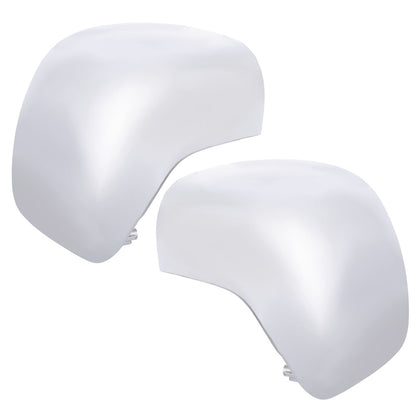 Chrome Plastic Hood Mirror Cover For 2018-2025 Freightliner Cascadia - Driver or Passenger Side