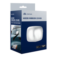 Chrome Plastic Hood Mirror Cover For 2018-2025 Freightliner Cascadia - Driver or Passenger Side