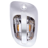 6 Amber LED Chrome Door Handle Cover for 2008-2017 Freightliner Cascadia