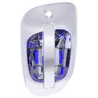 6 LED Chrome Door Handle Cover for Freightliner (Blue, Red or White LEDs)