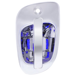 6 LED Chrome Door Handle Cover for Freightliner (Blue, Red or White LEDs)