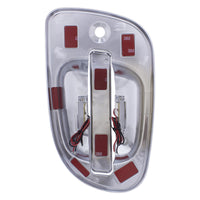 6 LED Chrome Door Handle Cover for Freightliner (Blue, Red or White LEDs)