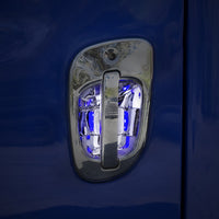 6 LED Chrome Door Handle Cover for Freightliner (Blue, Red or White LEDs)