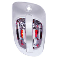 6 LED Chrome Door Handle Cover for Freightliner (Blue, Red or White LEDs)