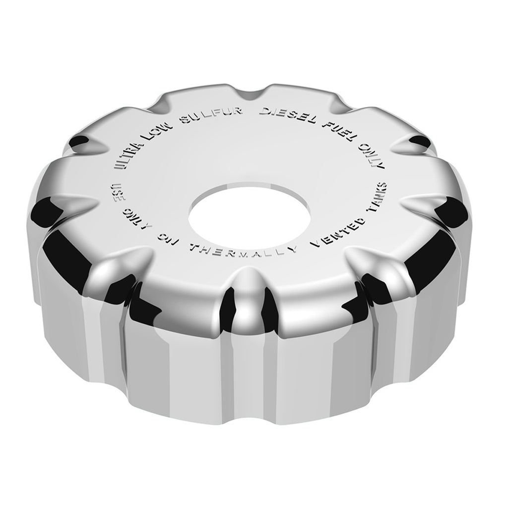 Chrome Plastic Fuel Cap Cover For Volvo - Locking or Non-Locking