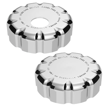 Chrome Plastic Fuel Cap Cover For Volvo - Locking or Non-Locking
