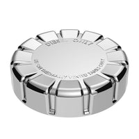 Chrome Plastic Fuel Cap Cover For Kenworth - Locking or Non-Locking