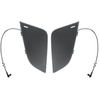 Black Tow Hook Access Covers For 2018-2024 Freightliner Cascadia (Driver, Passenger or Pair)