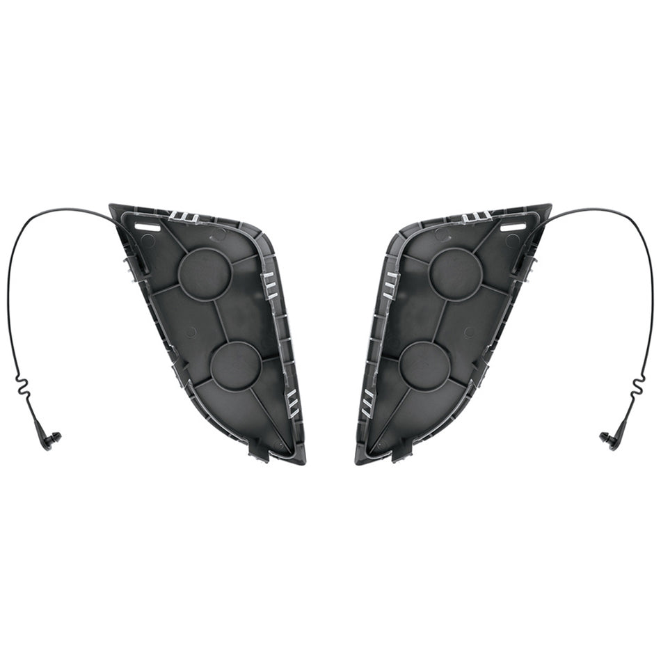 Black Tow Hook Access Covers For 2018-2024 Freightliner Cascadia (Driver, Passenger or Pair)