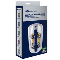 6 LED Chrome Door Handle Cover For 2018-2025 Freightliner Cascadia - Driver or Passenger Side (Amber, Blue, Green, Red or White LEDs)