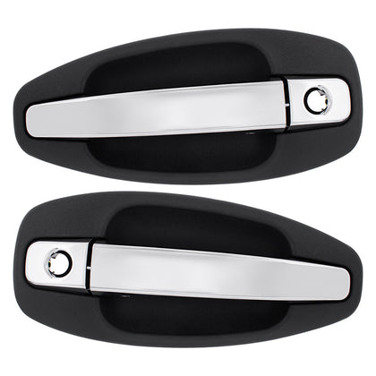 Chrome Exterior Handle For Kenworth T680/T880 (2013-2025) And W990 (2019-2025) - Driver or Passenger Side