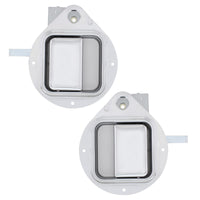 Chrome Exterior Sleeper Door Handle For Peterbilt 379/378/385 (1987-2005), 377/376/375 (1987-2000) Driver or Passenger Side