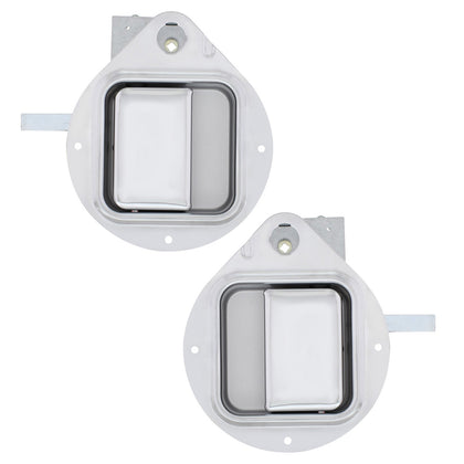 Chrome Exterior Sleeper Door Handle For Peterbilt 379/378/385 (1987-2005), 377/376/375 (1987-2000) Driver or Passenger Side