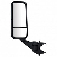 Black Heated Mirror Assembly For Peterbilt 387/587 & Kenworth T2000/T700 - Driver or Passenger Side
