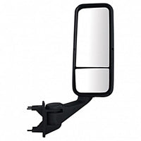 Black Heated Mirror Assembly For Peterbilt 387/587 & Kenworth T2000/T700 - Driver or Passenger Side