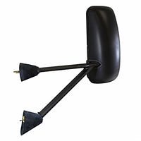 United Pacific - Black Mirror Assembly For Kenworth T600/T660/T800 (Driver or Passenger Side)