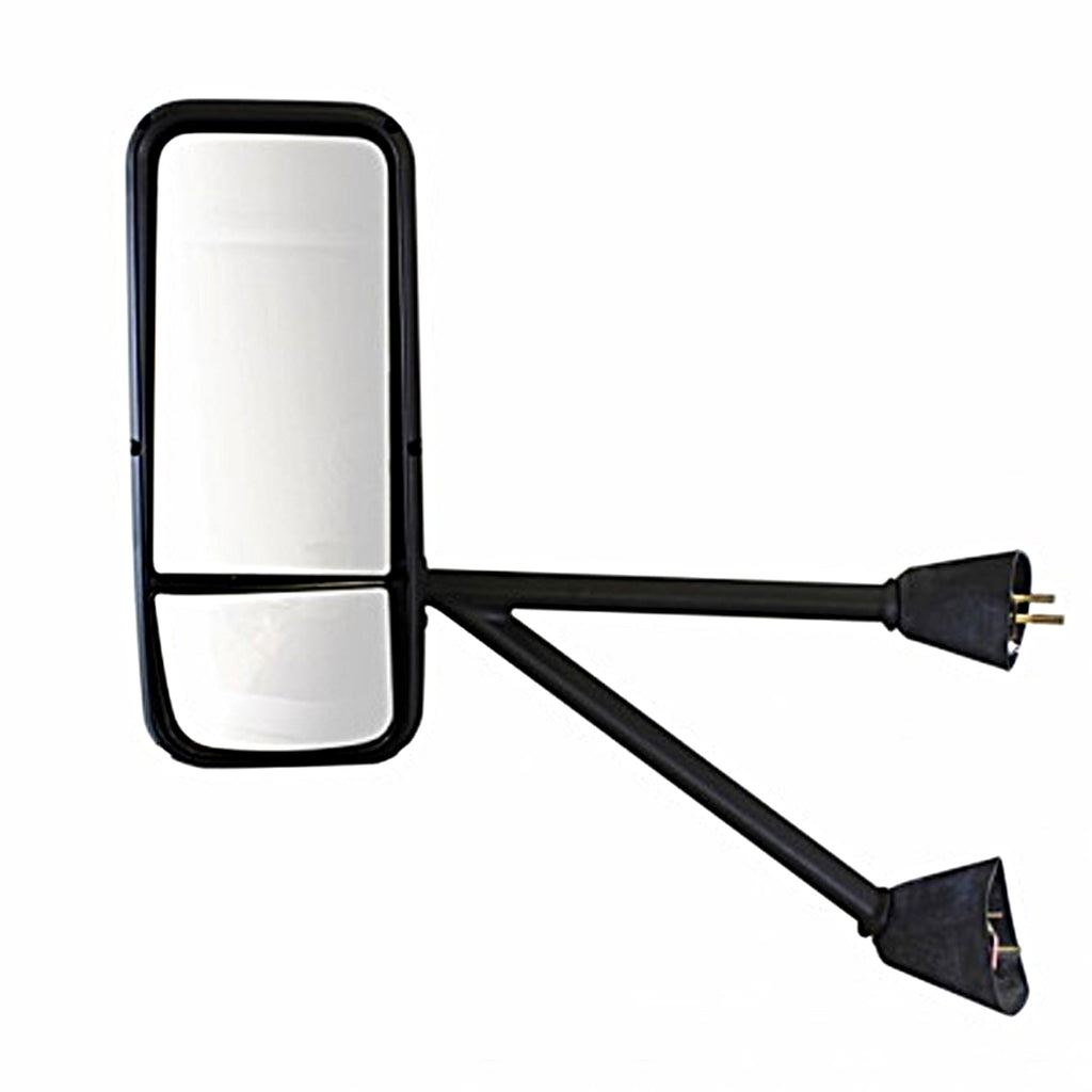 United Pacific - Black Mirror Assembly For Kenworth T600/T660/T800 (Driver or Passenger Side)