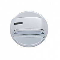 United Pacific - Chrome Plastic A/C Knob Cover For 2003-2017 Volvo VNL (3-Pack)