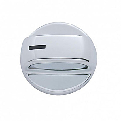 United Pacific - Chrome Plastic A/C Knob Cover For 2003-2017 Volvo VNL (3-Pack)