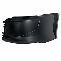 Bumper End Without Fog Light For 2015-2017 Volvo VNL With Aero Style Bumper (Driver or Passenger Side)