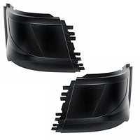 Bumper End Without Fog Light For 2015-2017 Volvo VNL With Aero Style Bumper (Driver or Passenger Side)