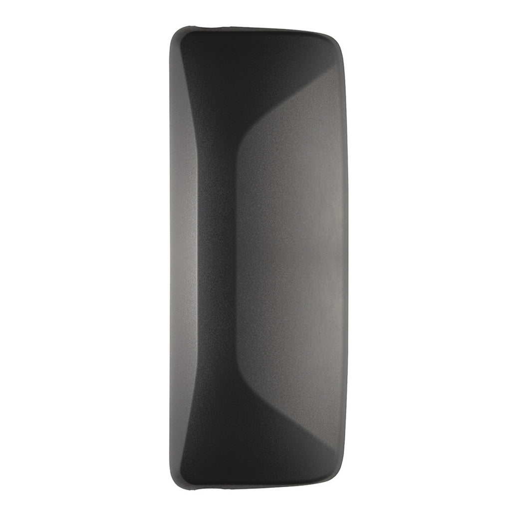 United Pacific - Matte Black Mirror Cover For 2012-2024 Volvo VNL (Driver or Passenger Side)