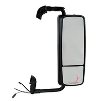 Chrome Mirror Assembly With LED Turn Signal For 2012-2017 Volvo VNL (Driver or Passenger Side)